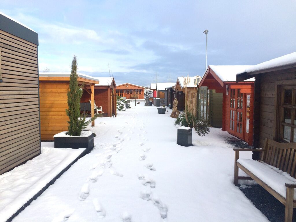 Gartenhäuser WInter
